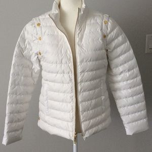 Lilly Pulitzer white quilted jacket/vest